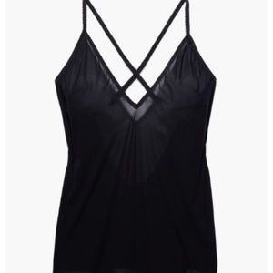 Fenty Mesh Open-Back Night Slip NWT